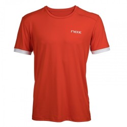 Camiseta padel hombre team roja