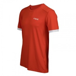 Camiseta padel hombre team roja