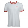 Camiseta padel hombre team blanca