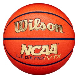 BALÓN BALONCESTO WILSON NCAA LEGEND VTX BSKT ORANGE/GOLD TALLA 7