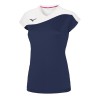 Camiseta mujer team authentic myou tee wos navy/white