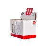 BOX OF 60 PERFORATED OVERGRIPS WILSON WHITE PRO