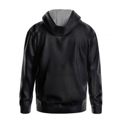 SUDADERA CAPUCHA NIÑO SIUX MALI NEGRO