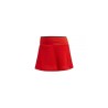 Falda bcade color rojo