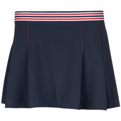 Falda heritage color navy