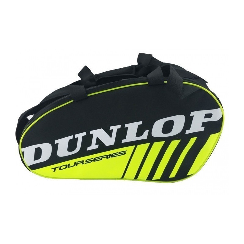 Paletero dunlop tour series  amarillo fluor