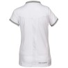 Polo de padel mujer meta 10th blanco