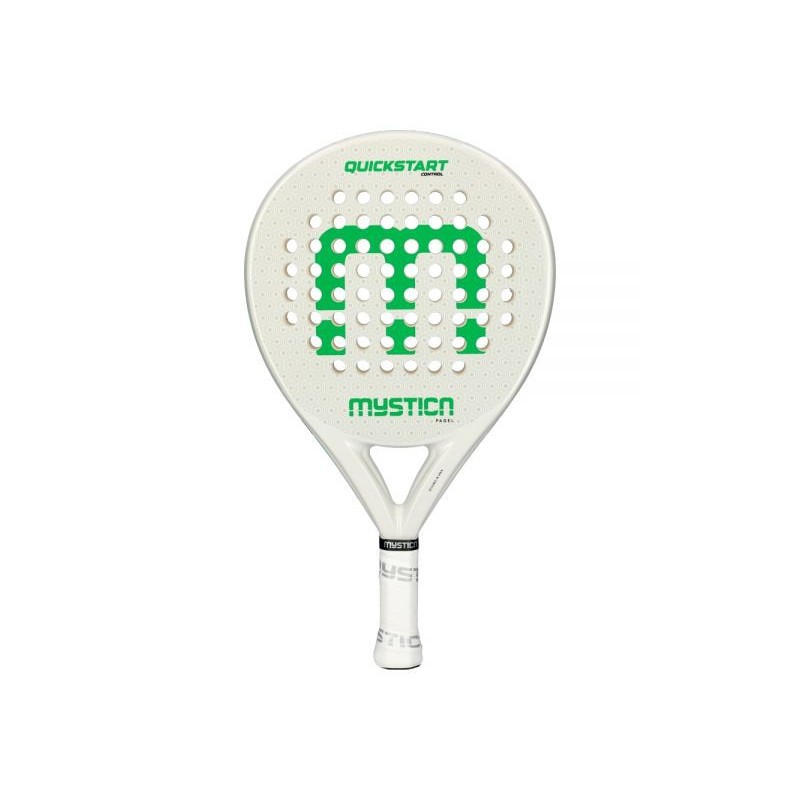 PADEL RACKET MYSTICA QUICKSTART CONTROL WHITE