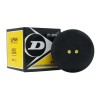 Caja 12 pelota squahs dunlop doble punto amarillo