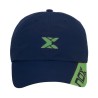 Gorra azul logo verde