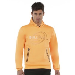 Sudadera bullpadel ramzi mandarina fluor