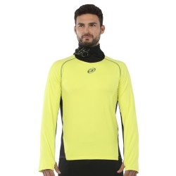 Camiseta bullpadel ugena amarillo azufre fluor