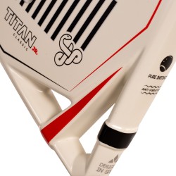 PADEL RACKET VIBOR-A TITAN JUNIOR CLASSIC WHITE