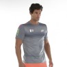 Camiseta bullpadel sansevi gris azulado vigore