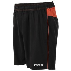 Short nox team plomo logo blanco hombre