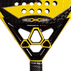 PADEL RACKET SOFTEE TRIONIC YELLOW