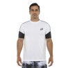 Camiseta m/corta bullpadel caqueta blanco