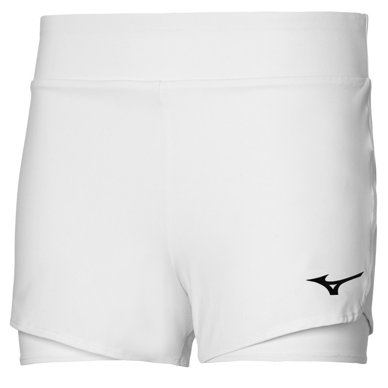 Short mujer mizuno flex  white