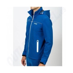 Chaqueta softshell azul talla s