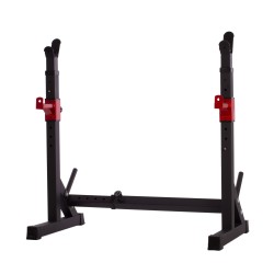 ADJUSTABLE SQUAT RACK / BENCH PRESS SUPPORT