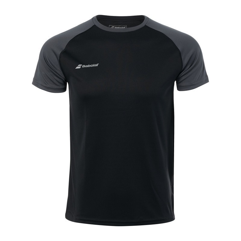 Babolat play crew neck tee black