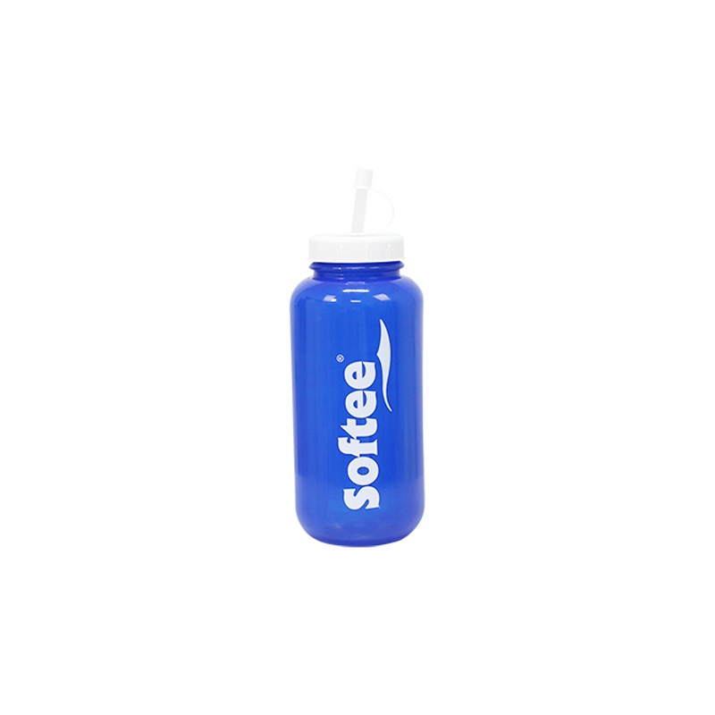 BOTTLE SOFTEE 1000ML WITH REMOVABLE STRAW