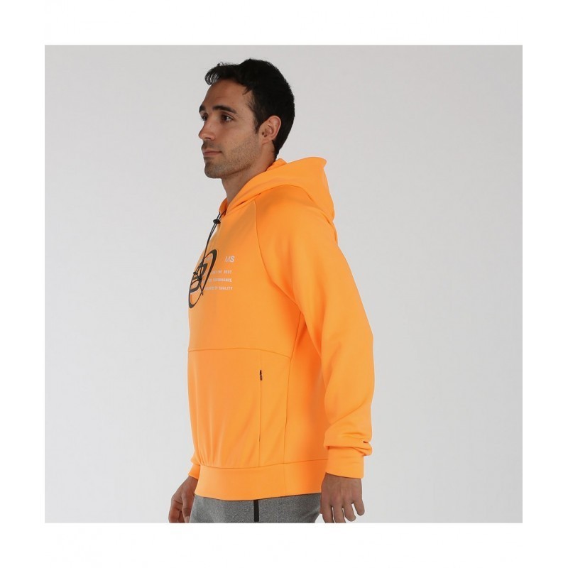 Sudadera bullpadel ladyar naranja fluor