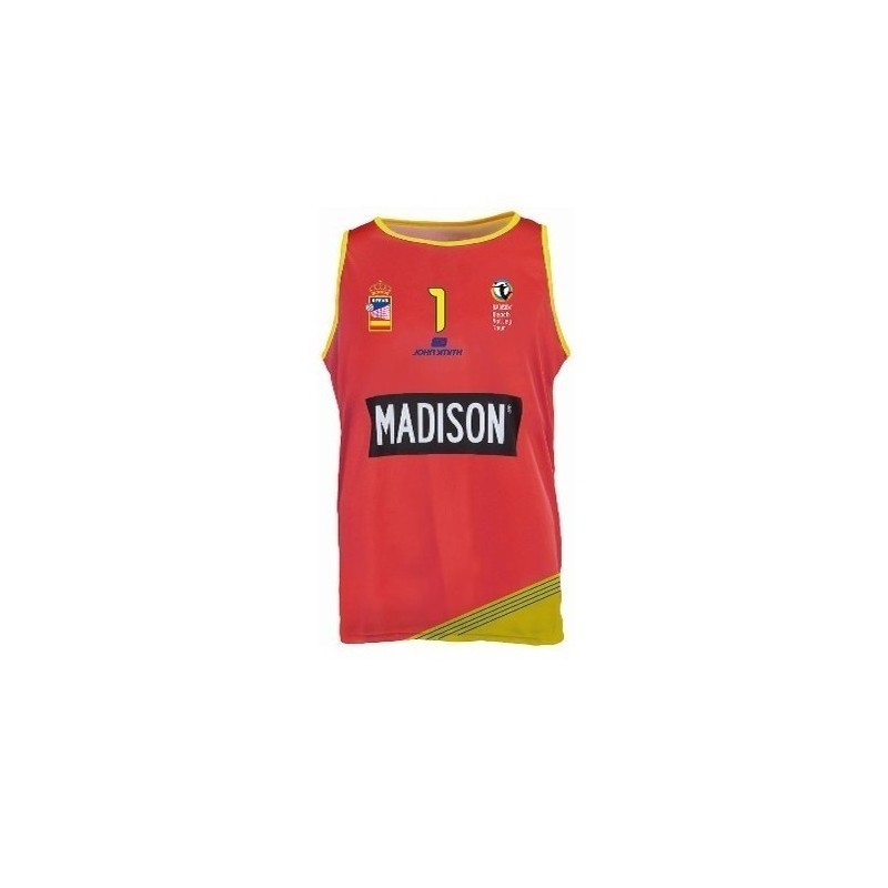 Camiseta beach voley madison roja