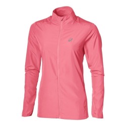 Chaqueta asics mujer rojo...