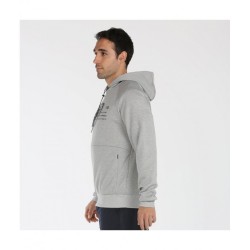 Sudadera bullpadel ladyar gris medio vigore