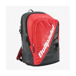 Mochila bullpadel vertex negro y rojo