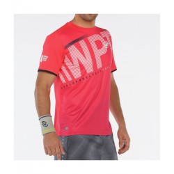 Camiseta bullpadel riter carmesi fluor