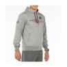 Sudadera bullpadel radu gris medio vigore