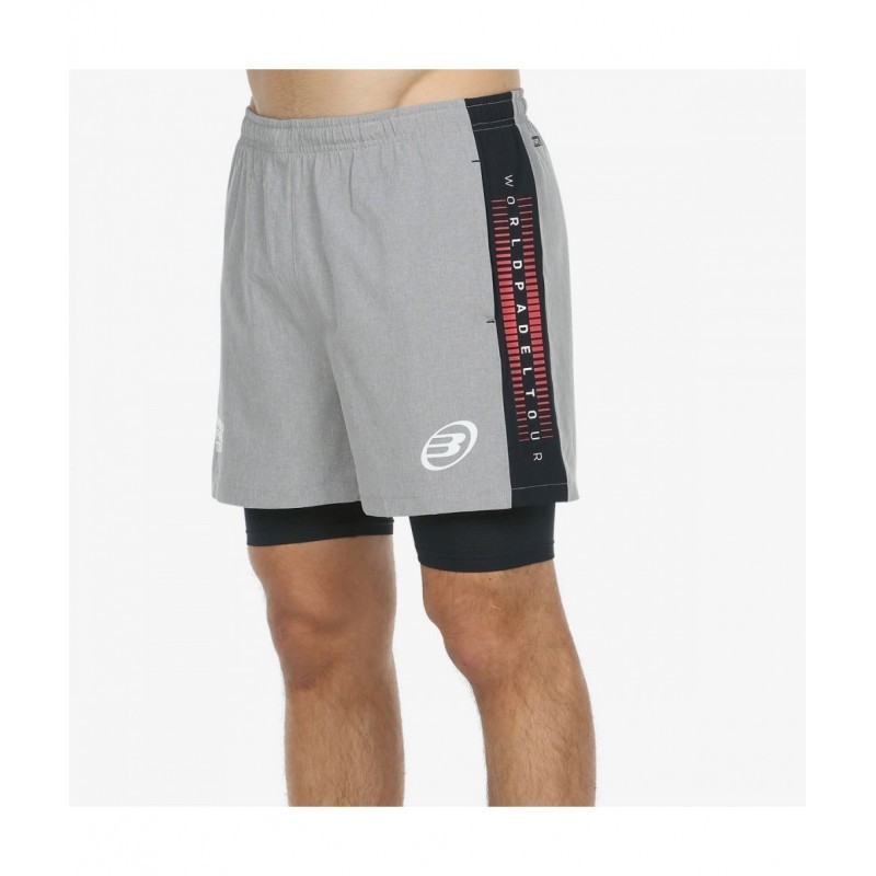 Short bullpadel replet gris medio vigore