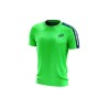 Camiseta bullpadelbocho verde fluor