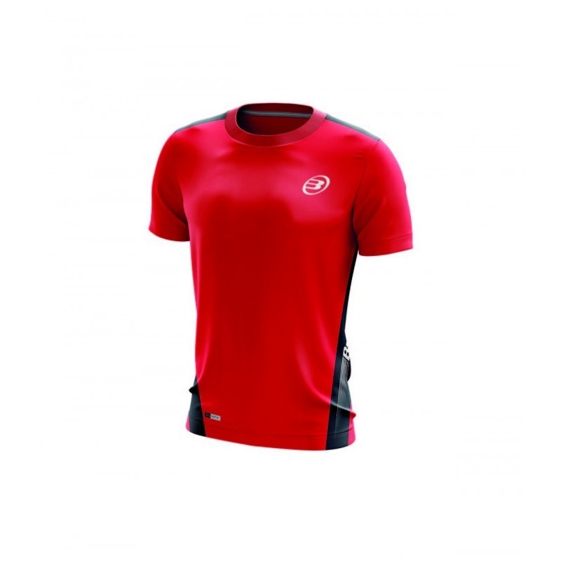 Camiseta bullpadel bromo rojo