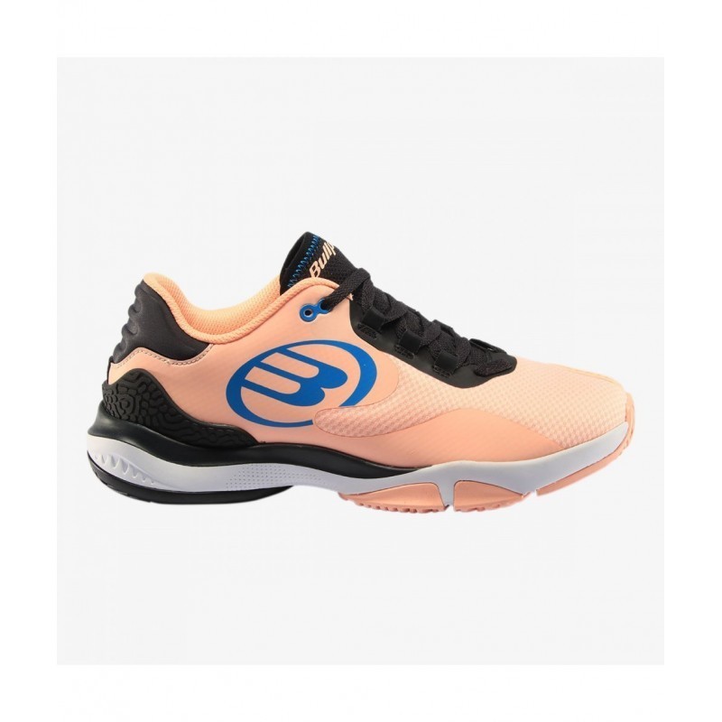 Zapatilla bullpadel flow hybrid fly 22v salmon fluor