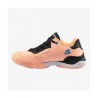 Zapatilla bullpadel flow hybrid fly 22v salmon fluor