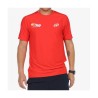 Camiseta bullpadel exudo rojo