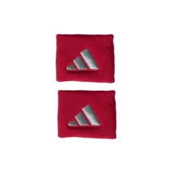 Muñequeras adidas S rojo/gris