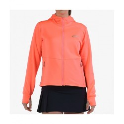 Sudadera bullpadel abada coral fluor