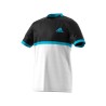 Camiseta b court black/white/samblu