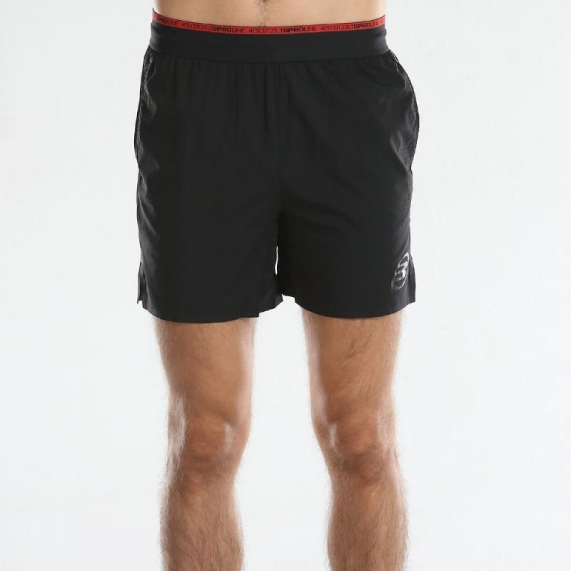 Short bullpadel ovalo negro