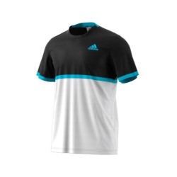 Camiseta court black/white/samblu