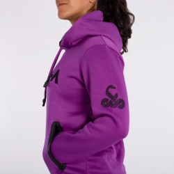 Sudadera vibor-a yarara mujer violeta