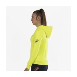 Sudadera bullpadel yopal amarillo azufre fluor