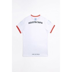 Camiseta de pádel oficial de agustín tapia  blanca