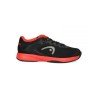 ZAPATILLA HEAD SPRINT COURT PADEL NEGRO/ROJO