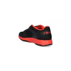 ZAPATILLA HEAD SPRINT COURT PADEL NEGRO/ROJO