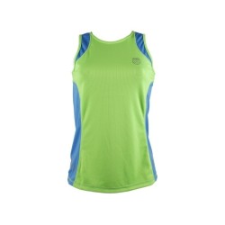 Camiseta sleeveless verde...